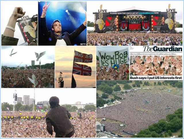 Hyde Park London. Live from London – Live8